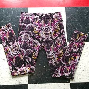 Rose leggings